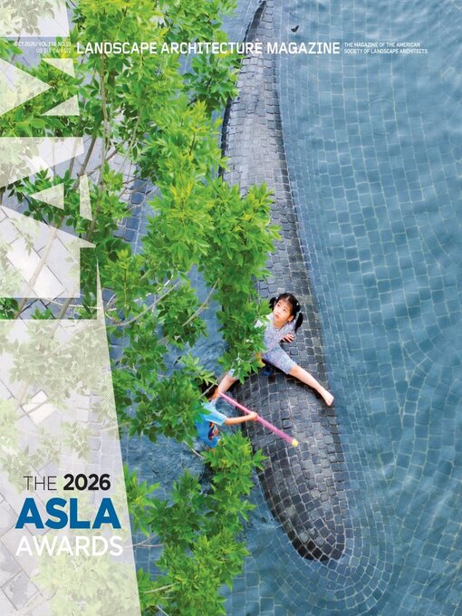 Cover image for Landscape Architecture Magazine